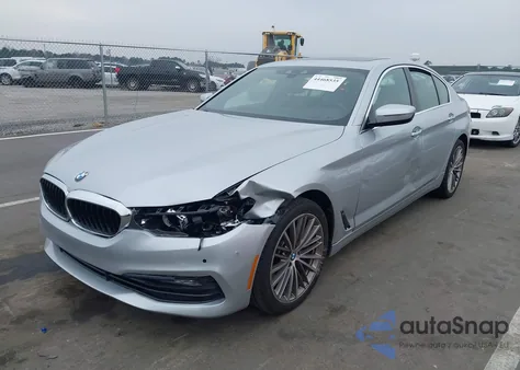 2018 BMW 540I из США, поврежденный, VIN WBAJE5C52JG918316